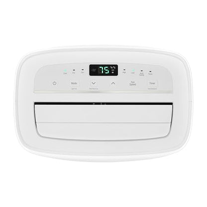LG 7,000 BTU Portable Air Conditioner, 115V, Cools 300 Sq.Ft. (12' x 25' Room Size), Portable Air Conditioner for Home with Quiet Operation, LCD Remote Control, and Window Installation Kit, White